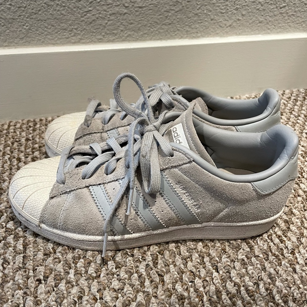 Suede adidas superstar shoes COPY